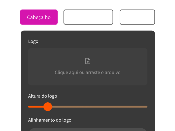 screen landing page